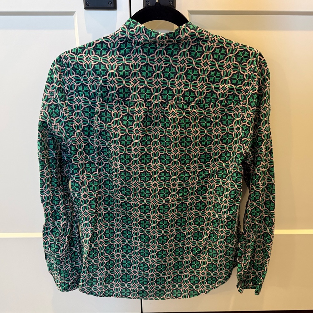 J. Crew Women’s Patterned Blouse - image 3
